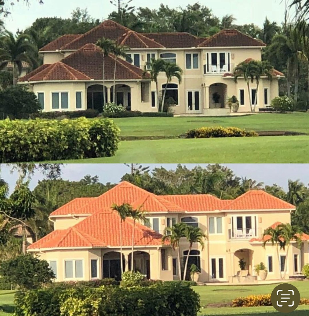 SOFT WASH ROOF CLEANING in Naples Florida
