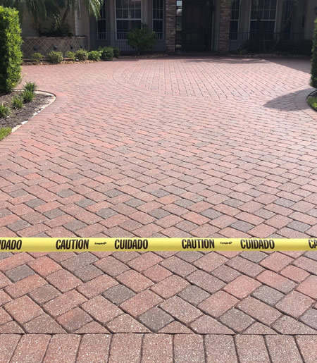 Driveway & Paver Cleaning